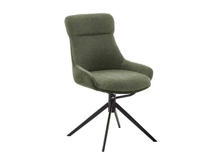 Esstisch St�hle in Oliv Gr�n Taschenfederkern (2er Set) von Kauf-Unique Marketplace
