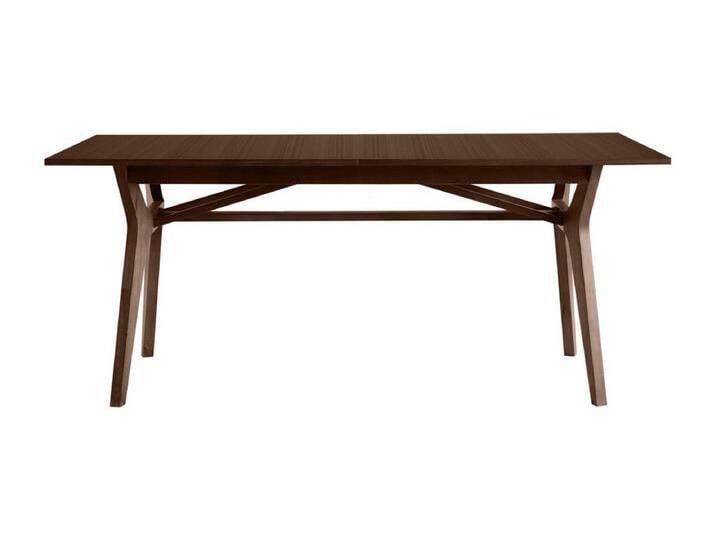 Esstisch ausziehbar Nussbaumfurnier B180-220 cm FOSTER von Kauf-Unique Marketplace