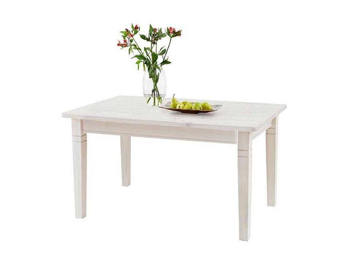 Esstisch im Landhausstil Kiefer Weiß massiv Esstisch im Landhausstil Kiefer Weiß massiv von Kauf-Unique Marketplace