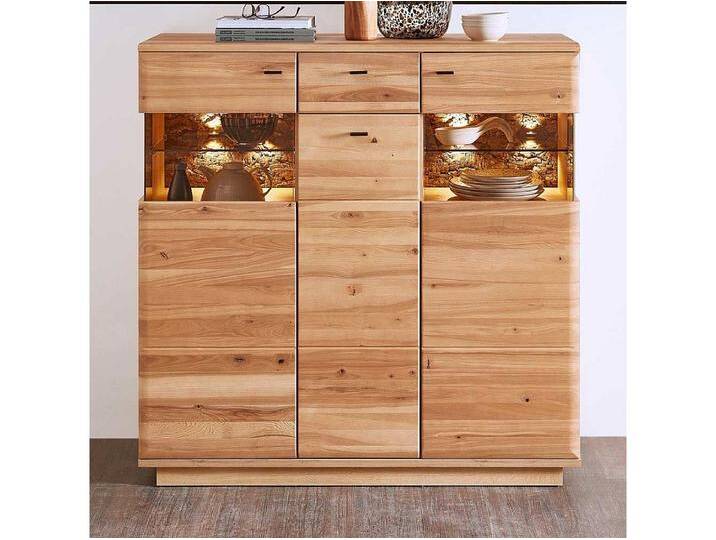 Esszimmer Highboard teilmassiv in Eschefarben Wildeichefarben Esszimmer Highboard teilmassiv in Eschefarben Wildeichefarben von Kauf-Unique Marketplace