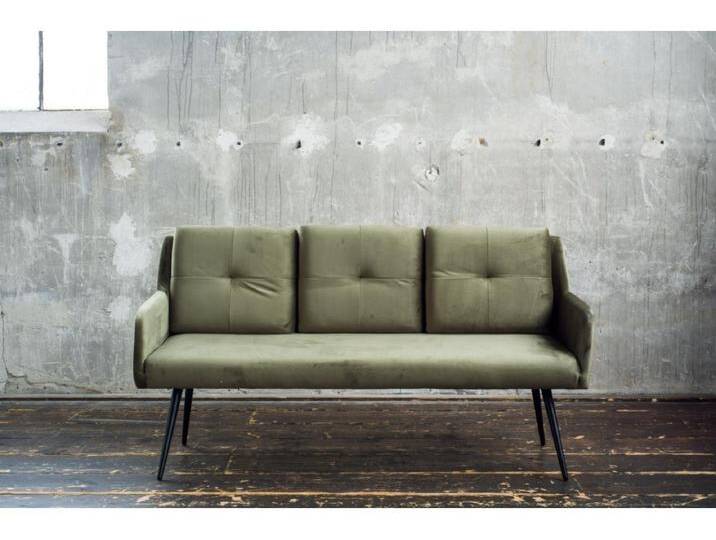 Esszimmerbank - Dunkelgrün Velvet - PIRI von Kauf-Unique Marketplace