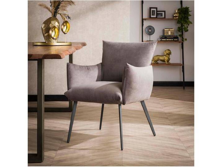 Esszimmersessel Lobby - Anthrazit Samt Esszimmersessel Lobby - Anthrazit Samt von Kauf-Unique Marketplace