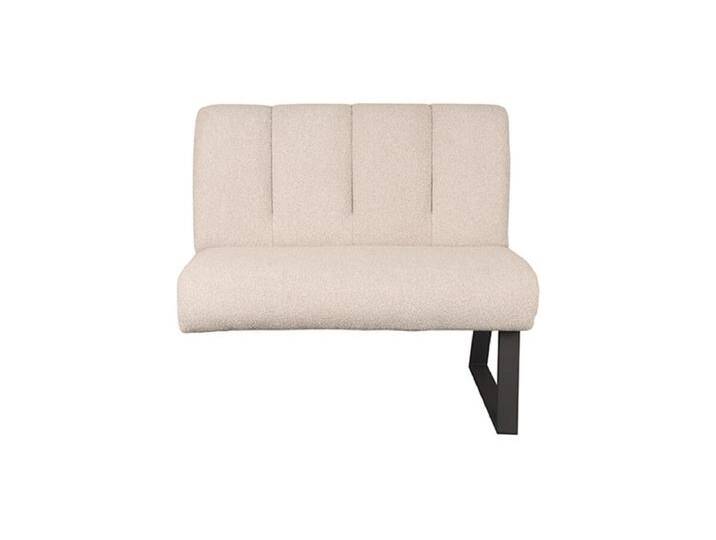 Esszimmersofa Modula - Natur - Boucle - 2-Sitzer - 100x62x92 cm von Kauf-Unique Marketplace