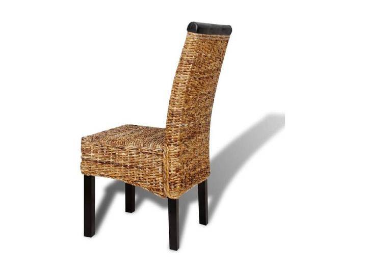 Esszimmerstühle 4 Stk. Abaca und Mango Massivholz von Kauf-Unique Marketplace