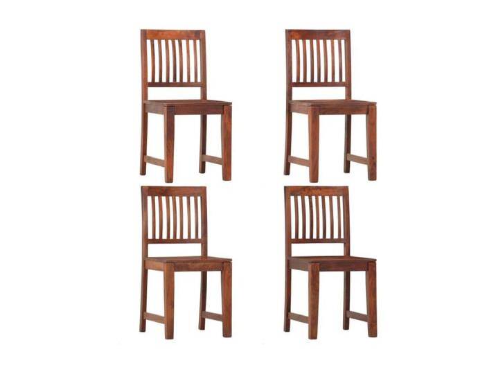 Esszimmerstühle 4 Stk. Massivholz Mango von Kauf-Unique Marketplace