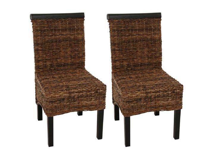 Esszimmerstuhl Acireale (2er-Set), Dunkel, ohne Kissen von Kauf-Unique Marketplace