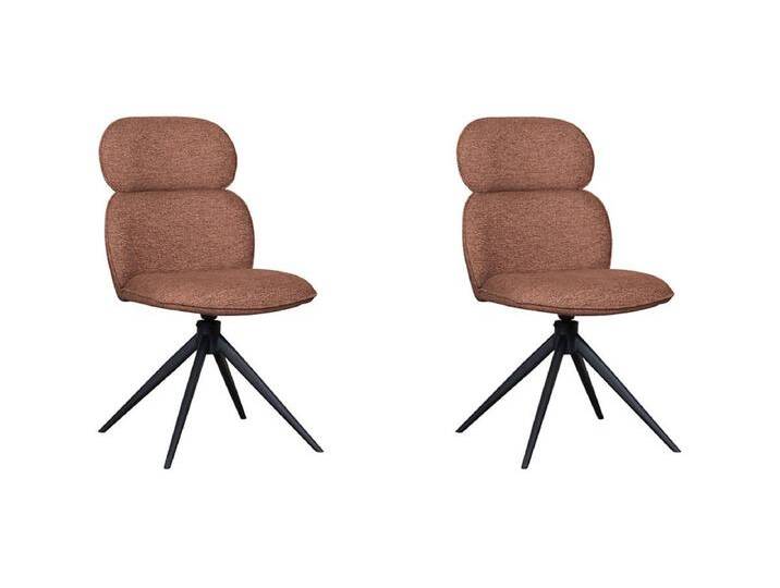 Esszimmerstuhl Finn - Terra - Boucle - 2er-Set von Kauf-Unique Marketplace