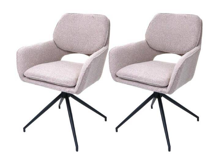 Esszimmerstuhl MCW-N74 (2er-Set), Beige von Kauf-Unique Marketplace