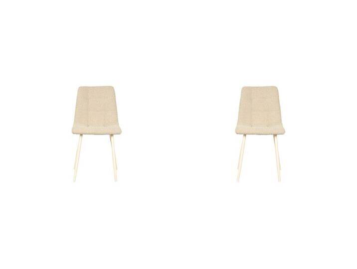 Esszimmerstuhl Nino 54x45x89 cm - Natur - Stoff - 2er-Set von Kauf-Unique Marketplace