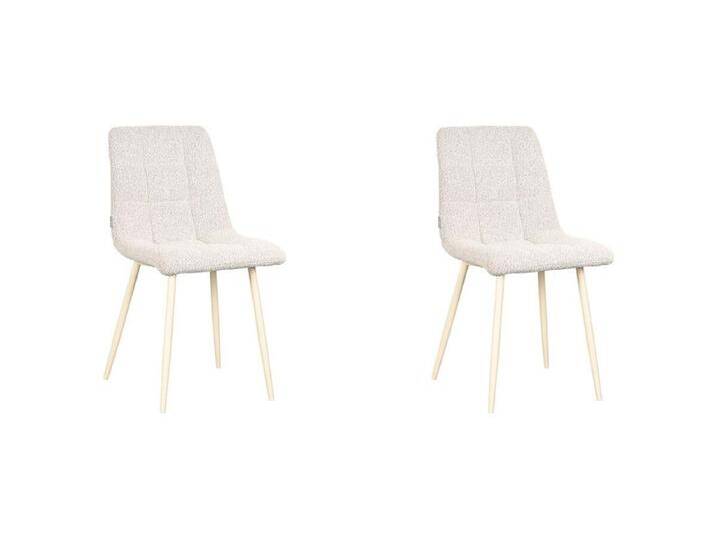 Esszimmerstuhl Nino 54x45x89 cm - Natur - Stoff - 2er-Set von Kauf-Unique Marketplace