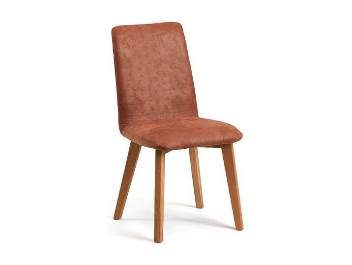 Esszimmerstuhl Polsterstuhl Esszimmer in Cognac Braun aus Microfaser (2er Set) von Kauf-Unique Marketplace
