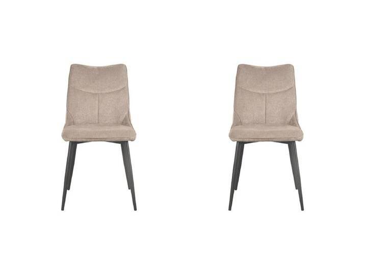 Esszimmerstuhl Riv 47x59x88 cm - Natur - Stoff - 2er-Set von Kauf-Unique Marketplace