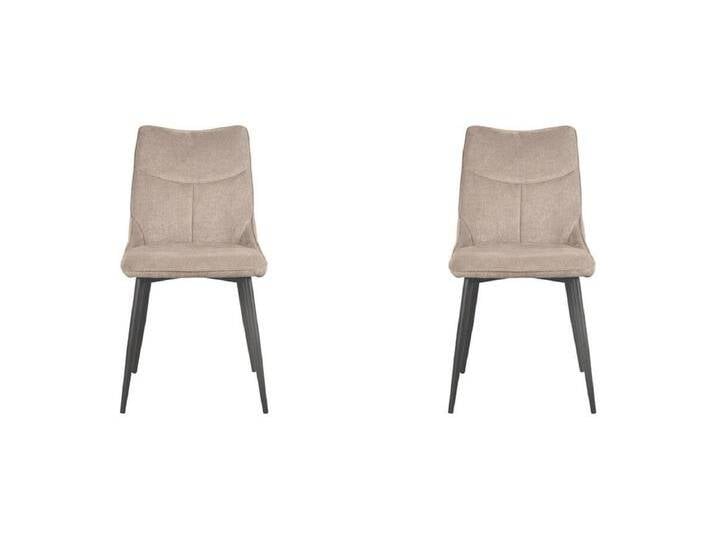 Esszimmerstuhl Riv 47x59x88 cm - Natur - Stoff - 2er-Set von Kauf-Unique Marketplace