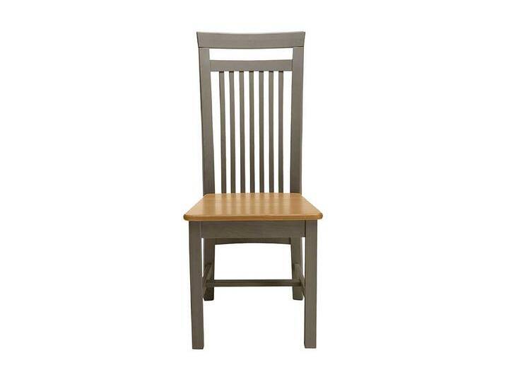 Esszimmerstuhl in Grau Laugenfarben Kiefer Massivholz (2er Set) von Kauf-Unique Marketplace