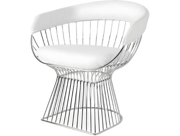 Esszimmerstuhl mit Armlehnen - Leder und Metall - Barrel Esszimmerstuhl mit Armlehnen - Leder und Metall - Barrel von Kauf-Unique Marketplace