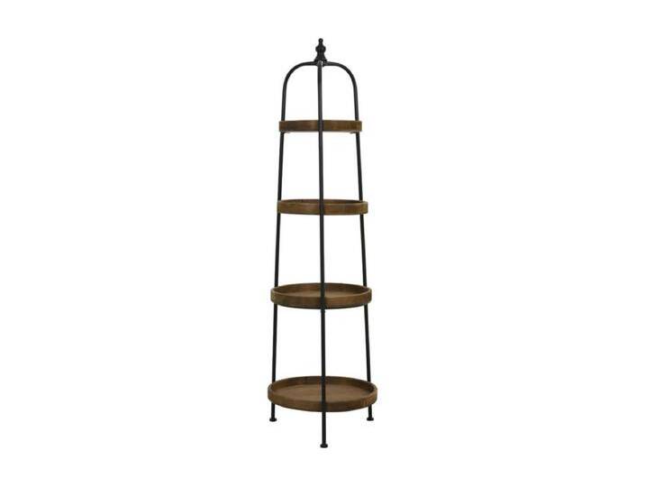 Etagere KARSON - Ø48x167cm - Braun von Kauf-Unique Marketplace