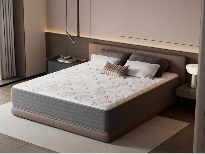 Matratze 140 x 200 cm, 7-Zonen-Taschenfederkern, feste H3 Liegekomfort, 22 cm Komfortschaum, allergikerfreundlich – HOMAVO von Kauf-Unique Marketplace