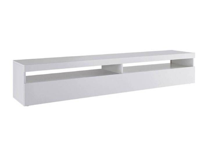 Fernsehschrank Dcanott, Niedriges Sideboard für Wohnzimmer, Sockel für TV-Möbel, 100 % Made in Italy, cm 200x45h36, weiß glänzend Fernsehschrank Dcanott, Niedriges Sideboard für Wohnzimmer, Sockel für TV-Möbel, 100 % Made in Italy, cm 200x45h36, weiß glänzend von Kauf-Unique Marketplace
