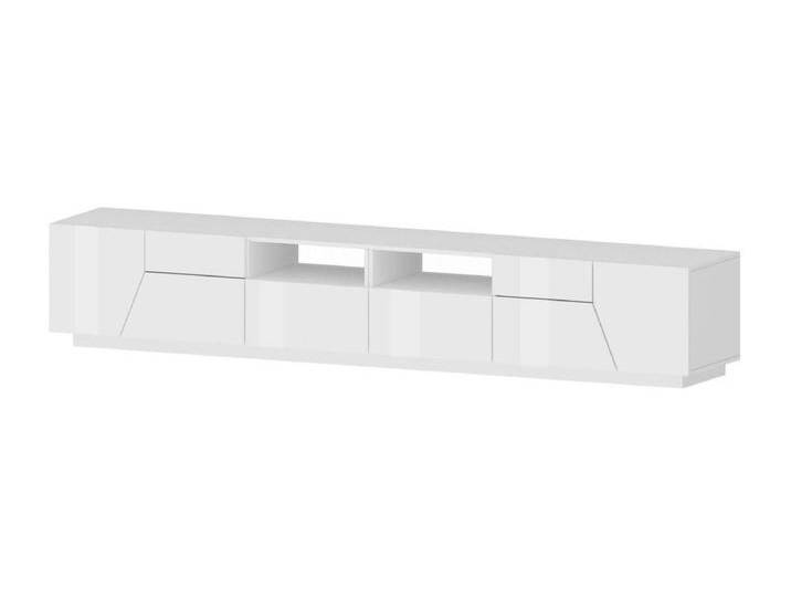 Fernsehschrank Dfagiol, Niedriges Sideboard für Wohnzimmer mit 4 Türen, Sockel für TV-Möbel, 100 % Made in Italy, cm 260x43h46, weiß glänzend Fernsehschrank Dfagiol, Niedriges Sideboard für Wohnzimmer mit 4 Türen, Sockel für TV-Möbel, 100 % Made in Italy, cm 260x43h46, weiß glänzend von Kauf-Unique Marketplace