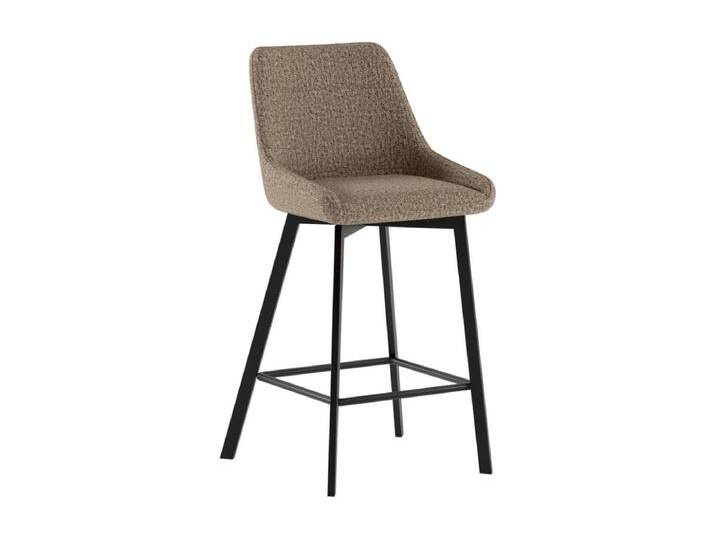 Fox - Beigefarbener Stoffhocker - 2er-Set von Kauf-Unique Marketplace