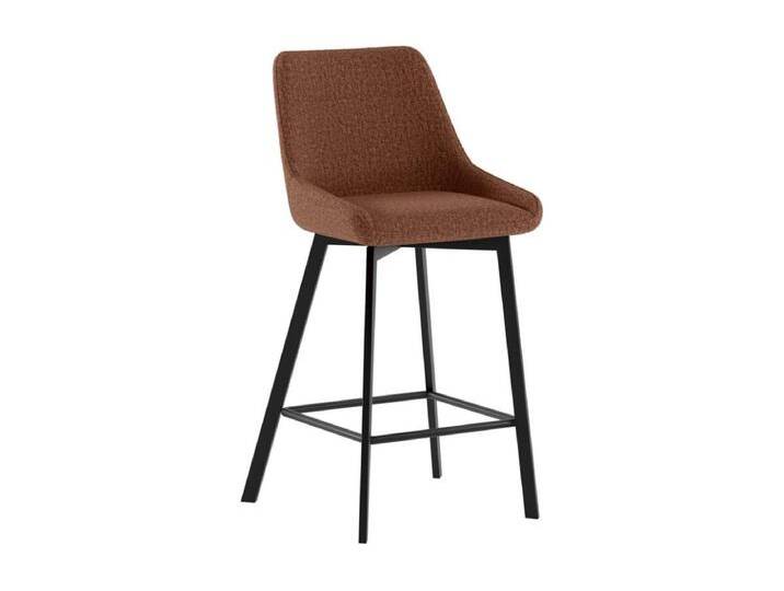 Fox - Schwarzer Stoffhocker - 2er-Set von Kauf-Unique Marketplace