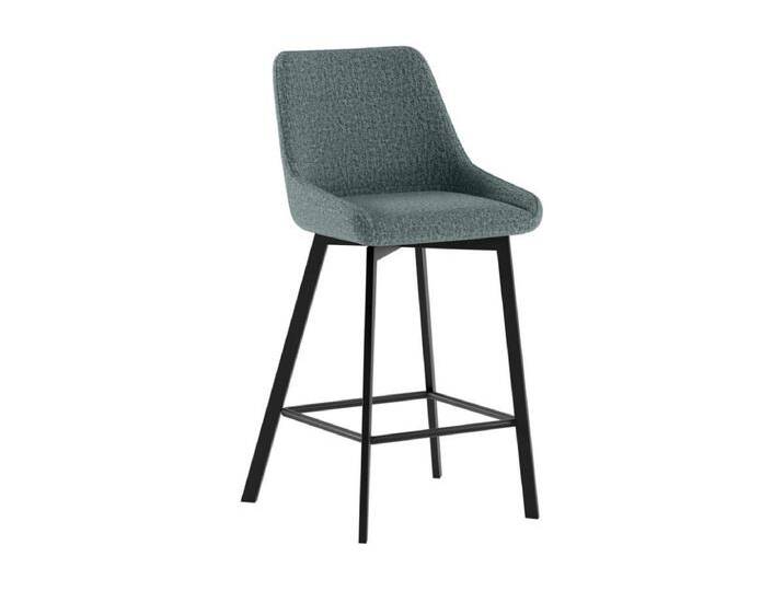 Fox - Schwarzer Stoffhocker - 2er-Set von Kauf-Unique Marketplace