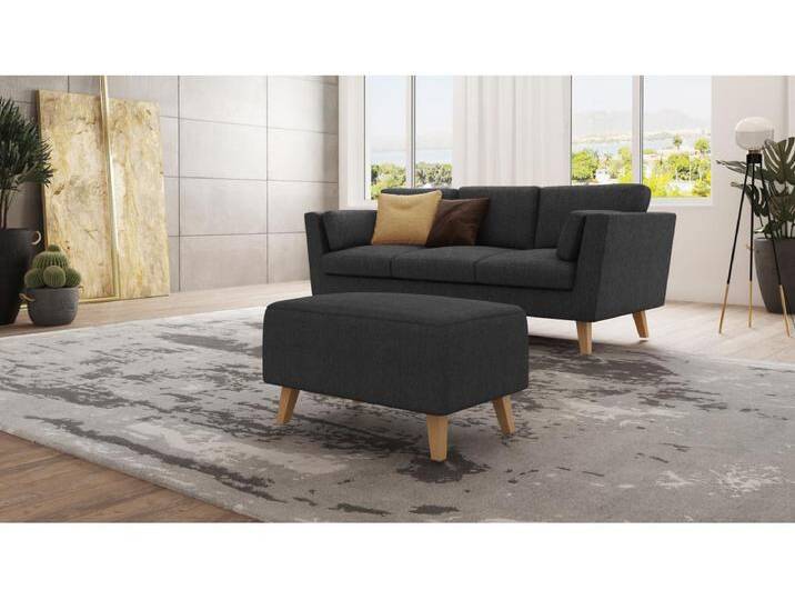 Fußhocker mit Holzbeinen im skandinavischen Stil Tristan Fußhocker mit Holzbeinen im skandinavischen Stil Tristan von Kauf-Unique Marketplace