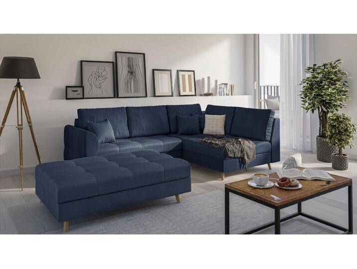 Fußhocker mit Holzfüßen im skandinavischen Stil Sophia Fußhocker mit Holzfüßen im skandinavischen Stil Sophia von Kauf-Unique Marketplace