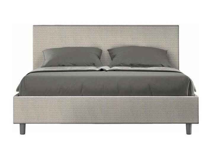 Gepolstertes Bett ohne Untergestell 160x210 Stoff Labirinto 01 weiß Adele von Kauf-Unique Marketplace