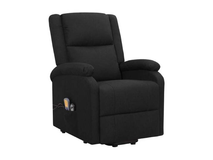 Gercek Massagesessel mit Aufstehlfe Schwarz Stoff von Kauf-Unique Marketplace