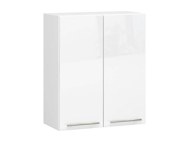 Hängeschrank Küchenschrank AKORD OLIWIA modular W60 Weiß 60 cm 2 Türen 2 Ebenen Front Weiß Hochglanz B60 x H72 x T30 cm von Kauf-Unique Marketplace