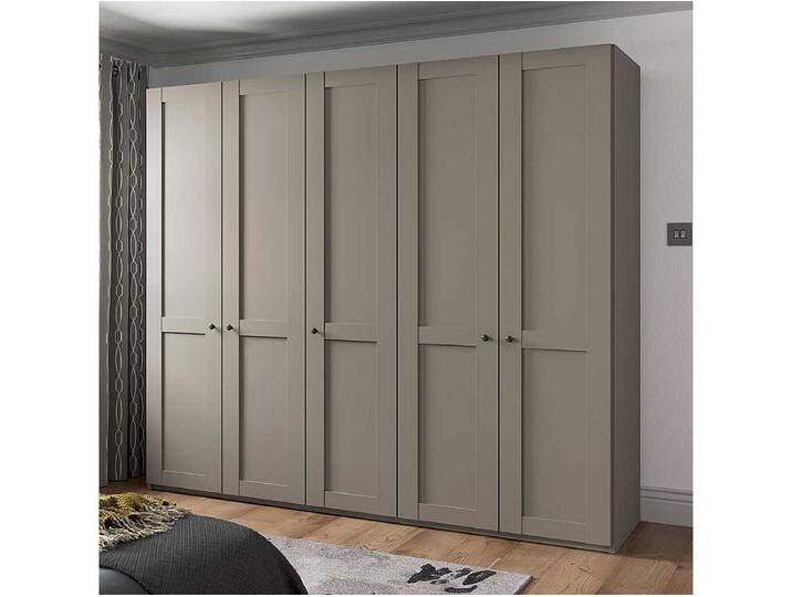 Hellgrauer Kleiderschrank 250 cm breit 5 Drehtüren Hellgrauer Kleiderschrank 250 cm breit 5 Drehtüren von Kauf-Unique Marketplace