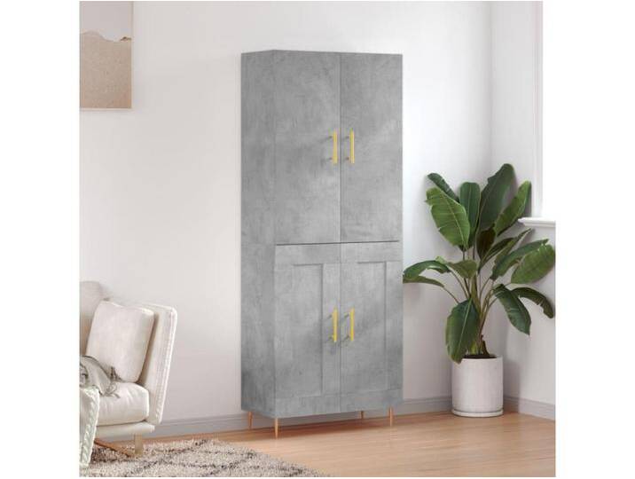 Highboard,Kommode Betongrau 69,5x34x180 cm Holzwerkstoff -gkd626635 Highboard,Kommode Betongrau 69,5x34x180 cm Holzwerkstoff -gkd626635 von Kauf-Unique Marketplace