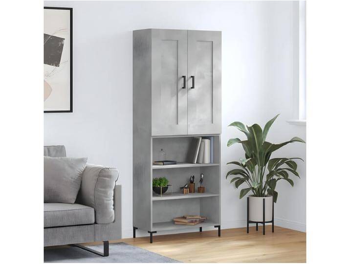 Highboard,Kommode Betongrau 69,5x34x180 cm Holzwerkstoff -gkd678000 Highboard,Kommode Betongrau 69,5x34x180 cm Holzwerkstoff -gkd678000 von Kauf-Unique Marketplace