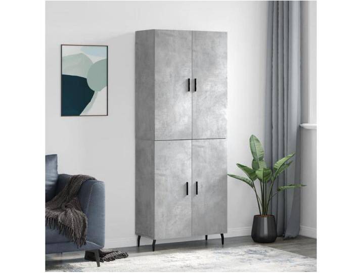 Highboard,Kommode Betongrau 69,5x34x180 cm Holzwerkstoff -gkd707303 Highboard,Kommode Betongrau 69,5x34x180 cm Holzwerkstoff -gkd707303 von Kauf-Unique Marketplace