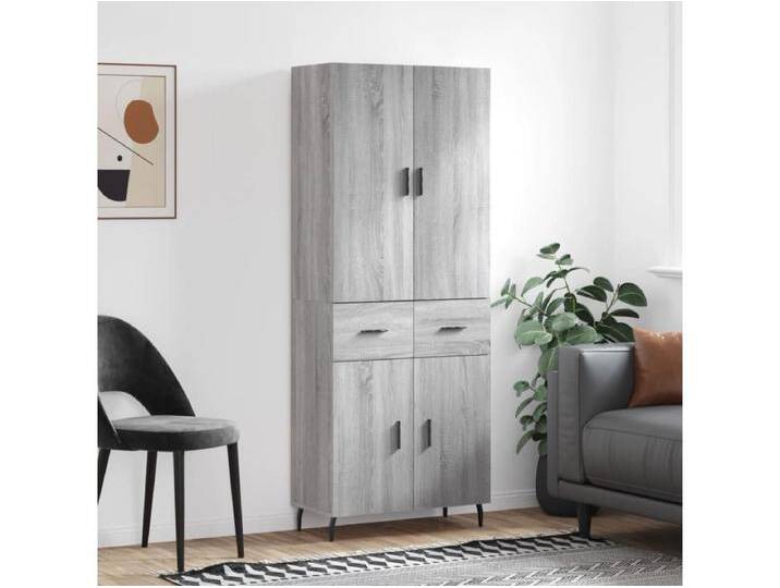 Highboard,Kommode Grau Sonoma 69,5x34x180 cm Holzwerkstoff -gkd620462 Highboard,Kommode Grau Sonoma 69,5x34x180 cm Holzwerkstoff -gkd620462 von Kauf-Unique Marketplace