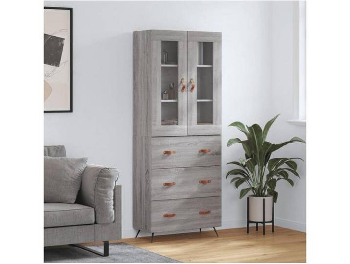 Highboard,Kommode Grau Sonoma 69,5x34x180 cm Holzwerkstoff -gkd688176 Highboard,Kommode Grau Sonoma 69,5x34x180 cm Holzwerkstoff -gkd688176 von Kauf-Unique Marketplace