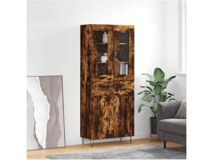 Highboard,Kommode Räuchereiche 69,5x34x180 cm Holzwerkstoff -gkd372270 Highboard,Kommode Räuchereiche 69,5x34x180 cm Holzwerkstoff -gkd372270 von Kauf-Unique Marketplace