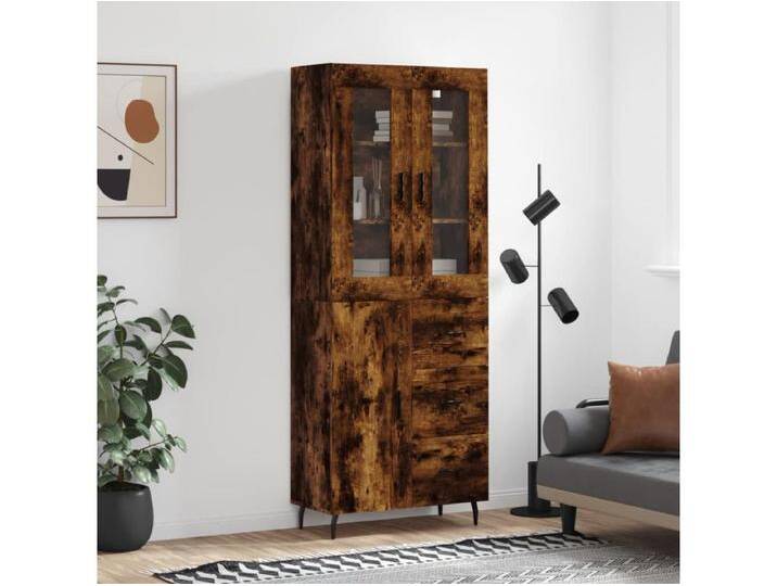 Highboard,Kommode Räuchereiche 69,5x34x180 cm Holzwerkstoff -gkd664047 Highboard,Kommode Räuchereiche 69,5x34x180 cm Holzwerkstoff -gkd664047 von Kauf-Unique Marketplace