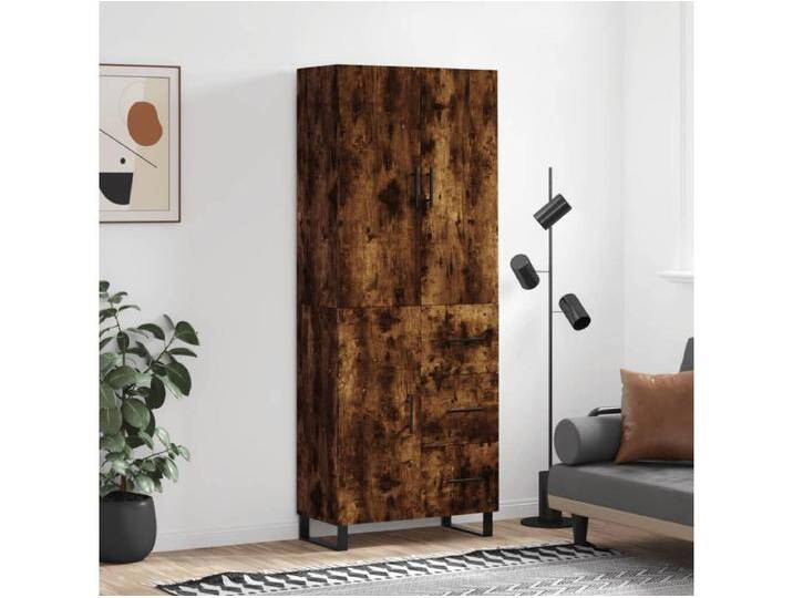 Highboard,Kommode Räuchereiche 69,5x34x180 cm Holzwerkstoff -gkd805920 Highboard,Kommode Räuchereiche 69,5x34x180 cm Holzwerkstoff -gkd805920 von Kauf-Unique Marketplace
