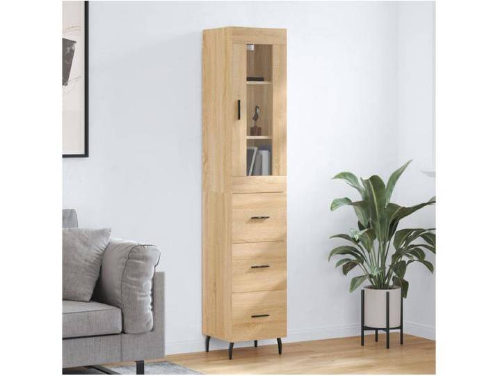 Highboard,Kommode Sonoma-Eiche 34,5x34x180 cm Holzwerkstoff -gkd348695 Highboard,Kommode Sonoma-Eiche 34,5x34x180 cm Holzwerkstoff -gkd348695 von Kauf-Unique Marketplace
