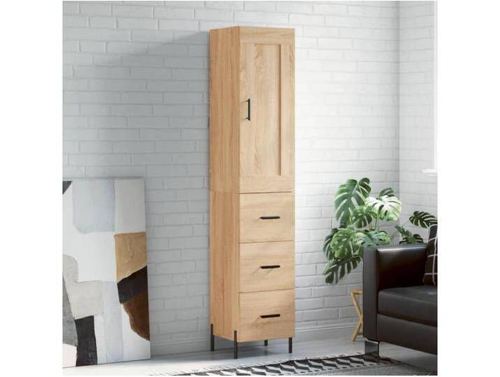 Highboard,Kommode Sonoma-Eiche 34,5x34x180 cm Holzwerkstoff -gkd978903 Highboard,Kommode Sonoma-Eiche 34,5x34x180 cm Holzwerkstoff -gkd978903 von Kauf-Unique Marketplace