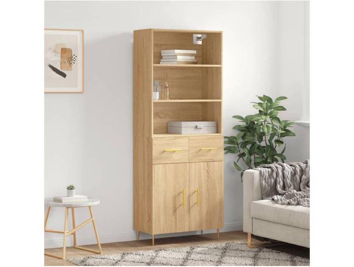 Highboard,Kommode Sonoma-Eiche 69,5x34x180 cm Holzwerkstoff -gkd537364 Highboard,Kommode Sonoma-Eiche 69,5x34x180 cm Holzwerkstoff -gkd537364 von Kauf-Unique Marketplace