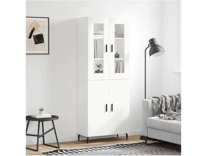 Highboard,Kommode Weiß 69,5x34x180 cm Holzwerkstoff -gkd73394 von Kauf-Unique Marketplace