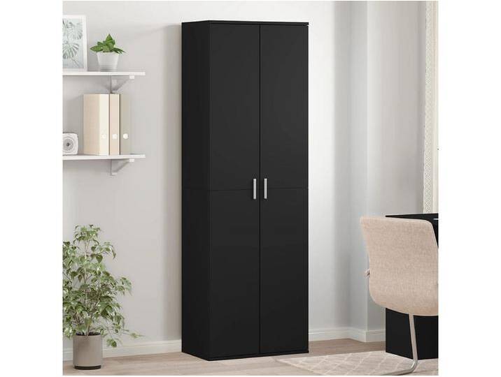 Highboard Schwarz 60x35x180 cm Holzwerkstoff Highboard Schwarz 60x35x180 cm Holzwerkstoff von Kauf-Unique Marketplace