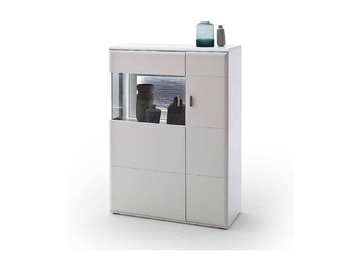 Highboard in Weiß und Anthrazit 90 cm breit Highboard in Weiß und Anthrazit 90 cm breit von Kauf-Unique Marketplace