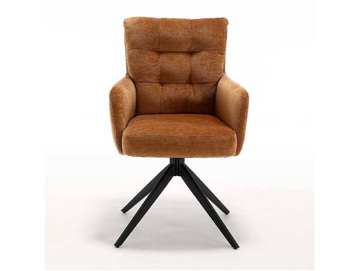 Hochlehner Stuhl Set drehbar mit Gestell aus Metall (2er Set) von Kauf-Unique Marketplace