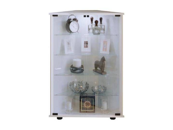 Holz Glas Eckvitrine Vitrine Sammelvitrine Jecka L Holz Glas Eckvitrine Vitrine Sammelvitrine Jecka L von Kauf-Unique Marketplace