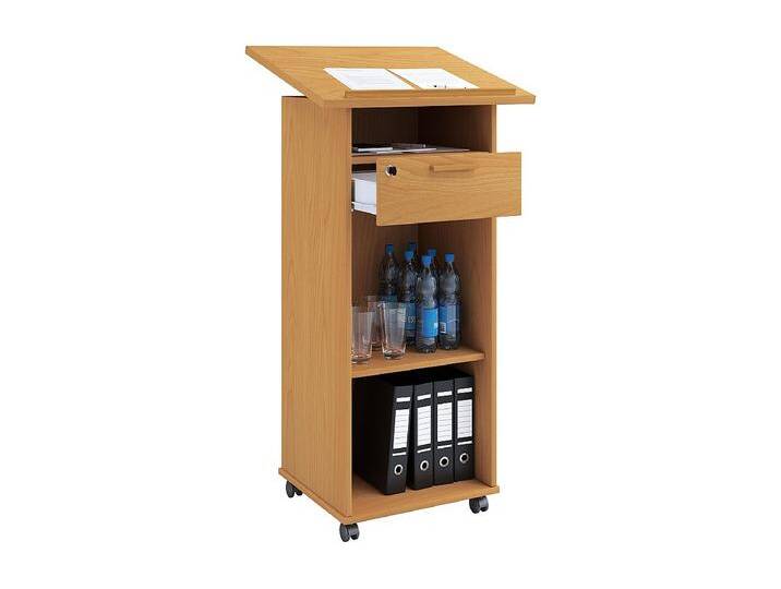 Holz Stehpult Rednerpult Stehtisch Rollen Melta Holz Stehpult Rednerpult Stehtisch Rollen Melta von Kauf-Unique Marketplace