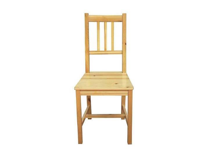 Holz Stuhl Set Kiefer im Landhausstil Massivholz (2er Set) von Kauf-Unique Marketplace
